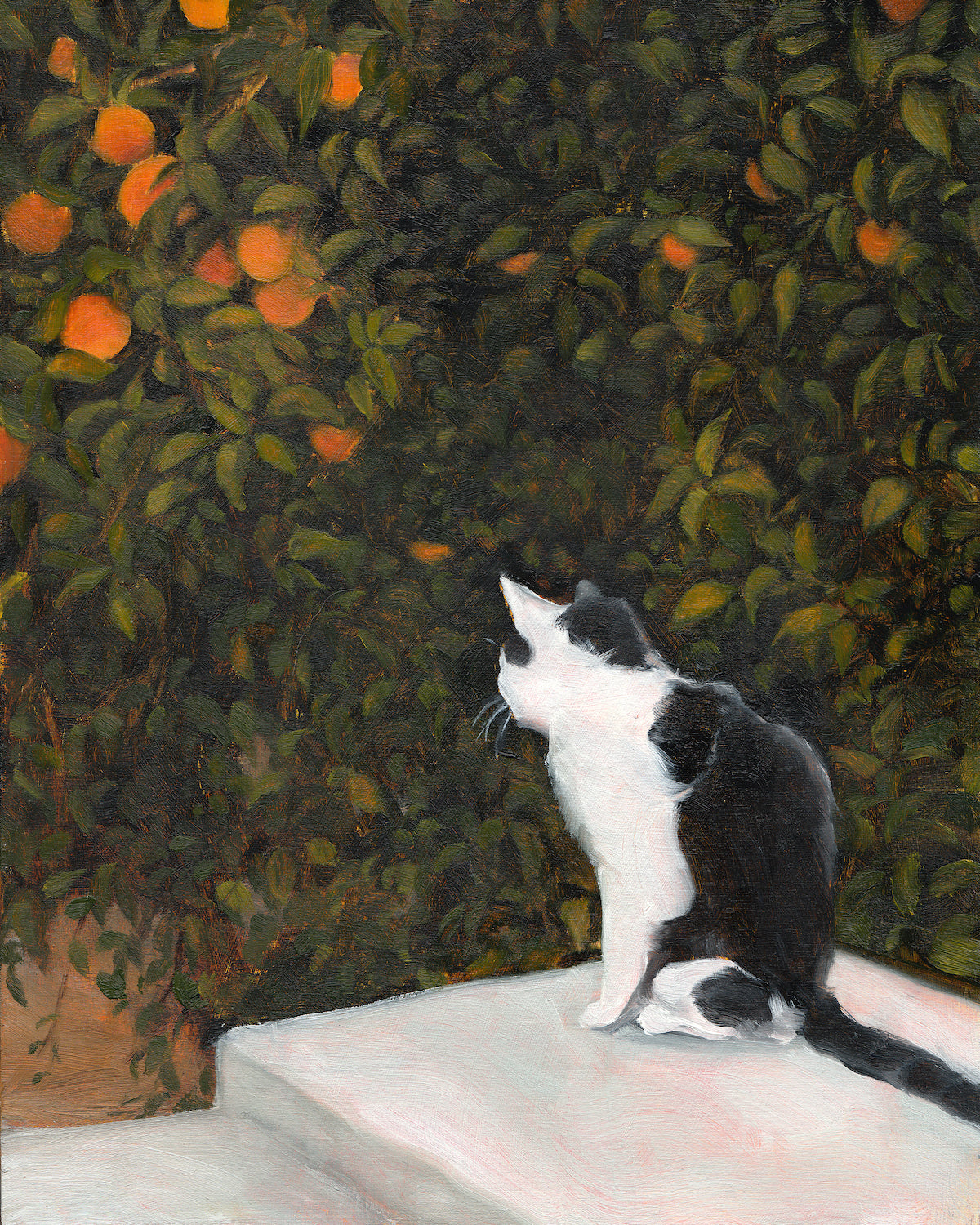 what's the secret? | original oil painting