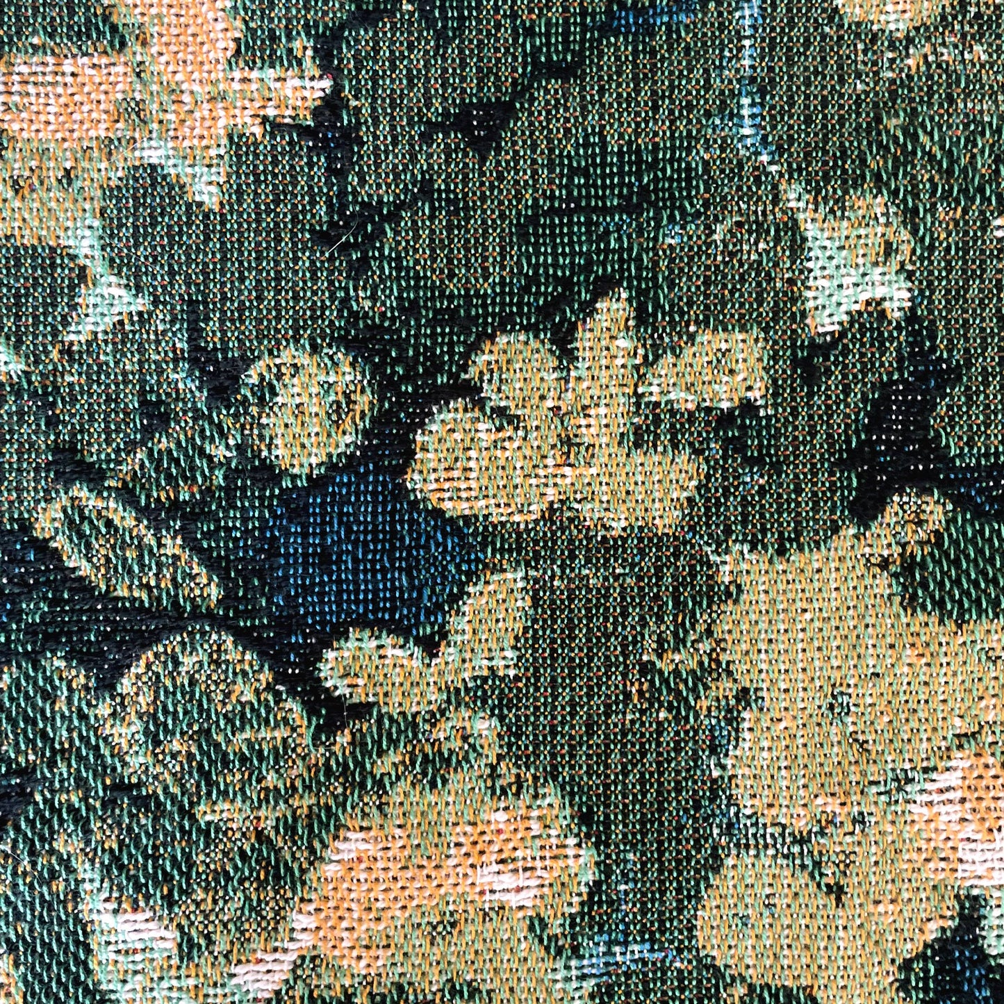 garden guide woven blanket