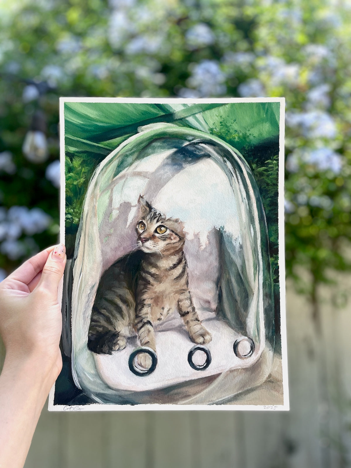 bubblelina | original oil painting