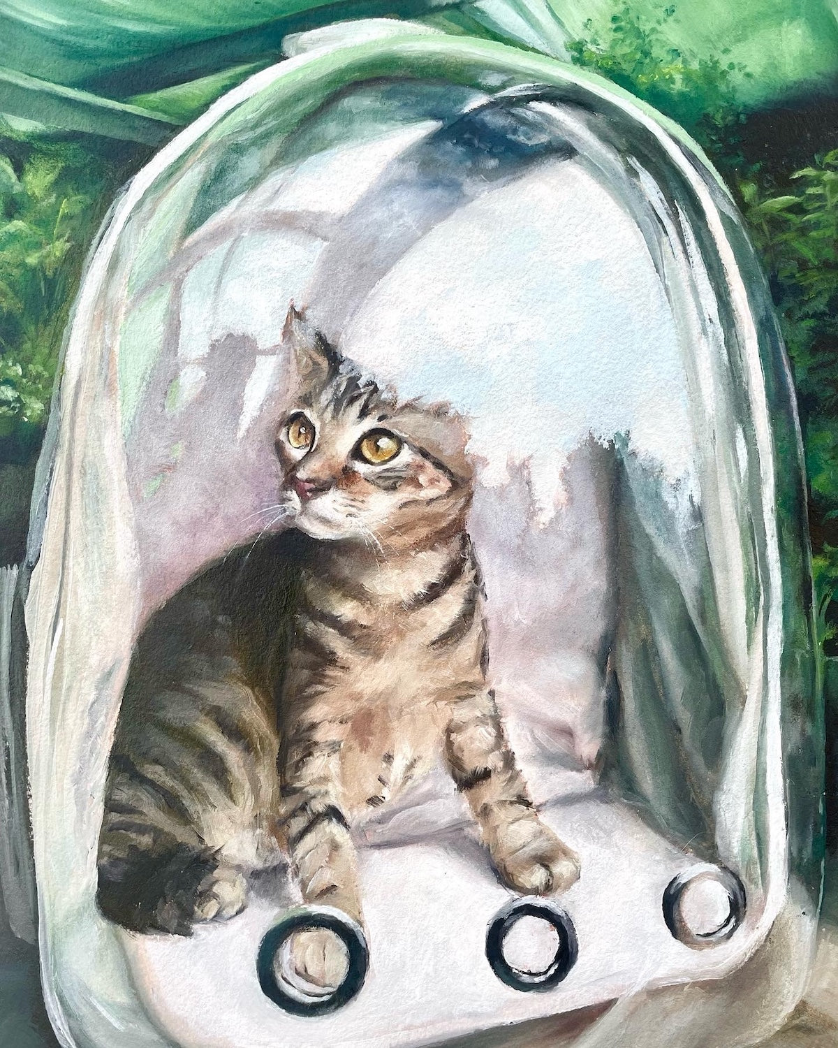 bubblelina | original oil painting