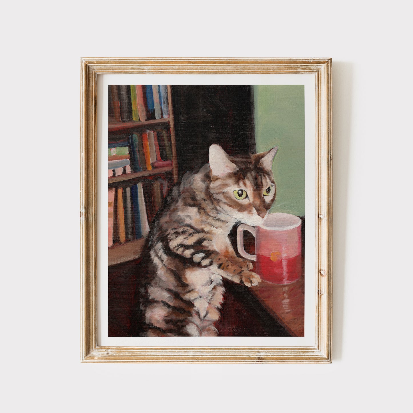 caught limited edition giclée print