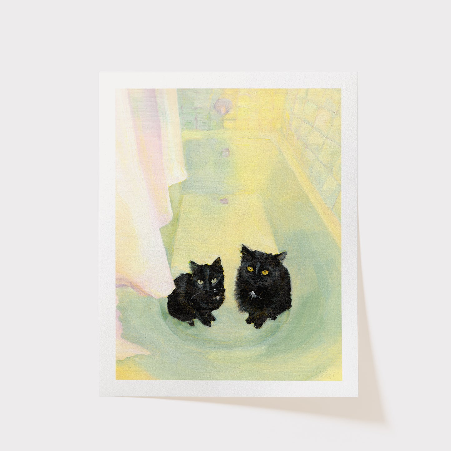 conversation pit limited edition giclée print