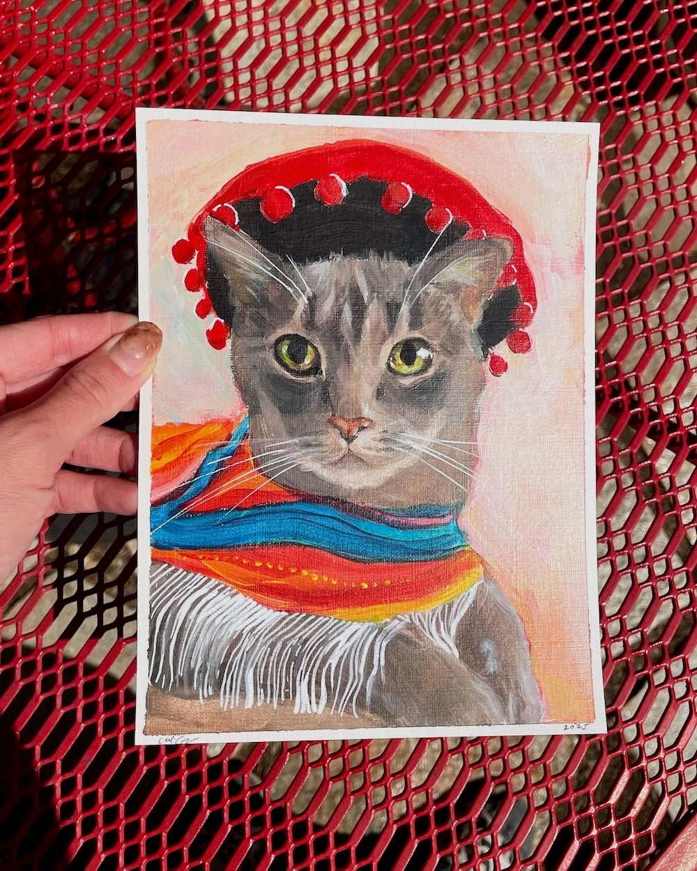 custom cat portrait
