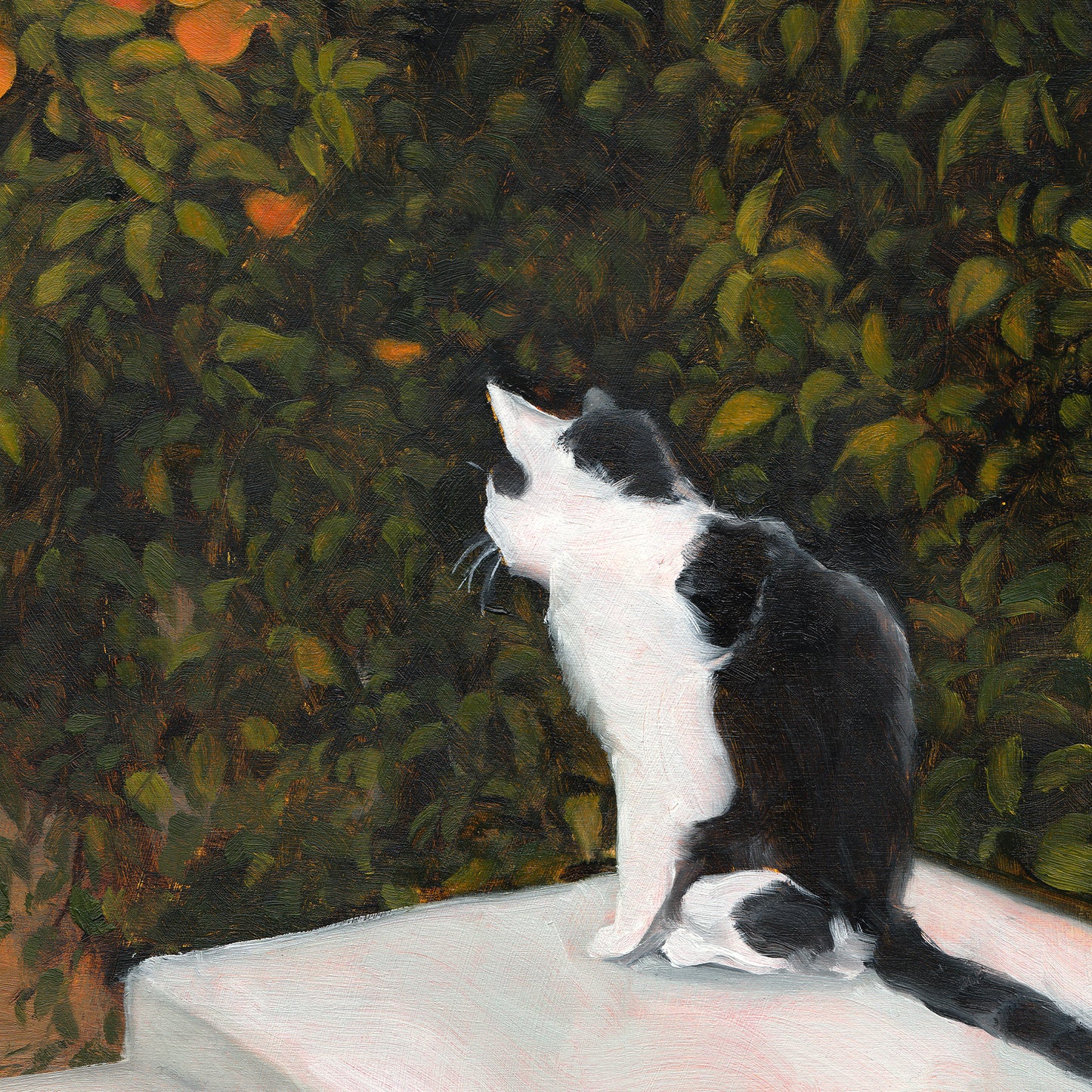 what's the secret? | original oil painting