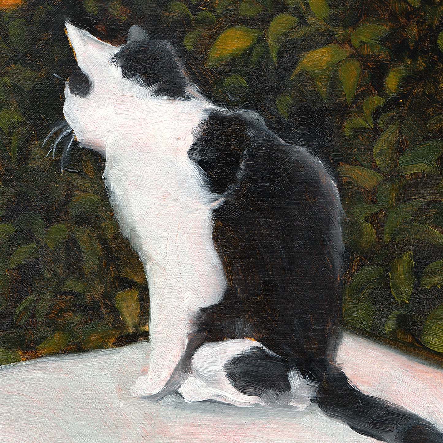 what's the secret? | original oil painting