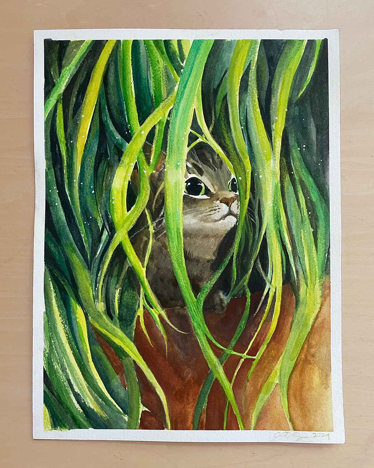 explore more | original gouache painting