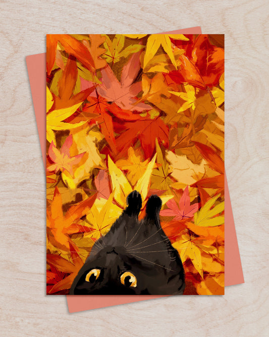 Leaf Peeping | Postcard with Envelope